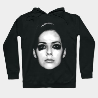 black and white avril lavigne Hoodie